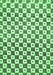 Checkered Emerald Green Modern Rug, abs334emgrn