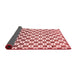 Checkered Red Modern Area Rugs