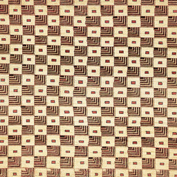 Square Abstract Sun Yellow Checkered Rug, abs334