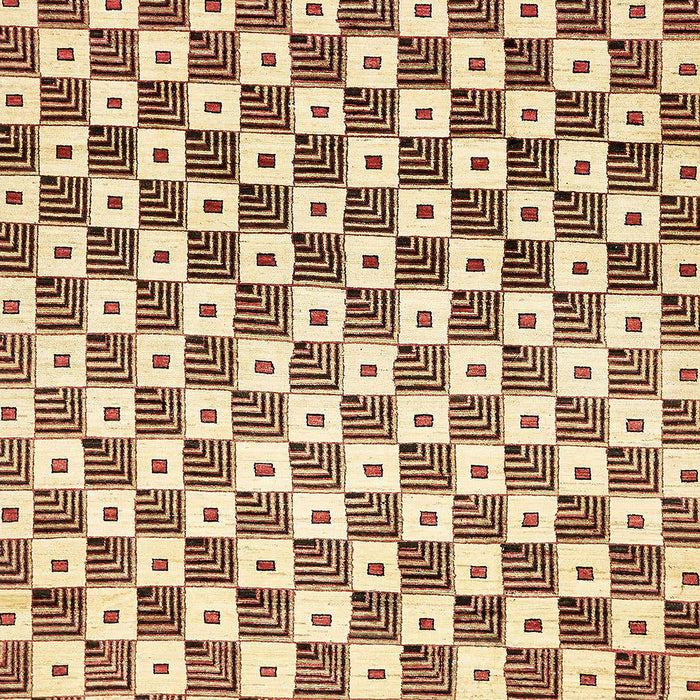 Machine Washable Abstract Sun Yellow Rug, wshabs334