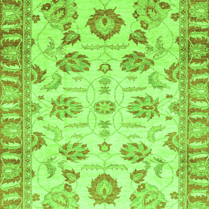 Oriental Green Traditional Rug, abs3350grn