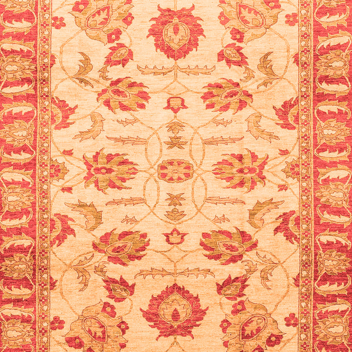 Oriental Orange Traditional Rug, abs3350org