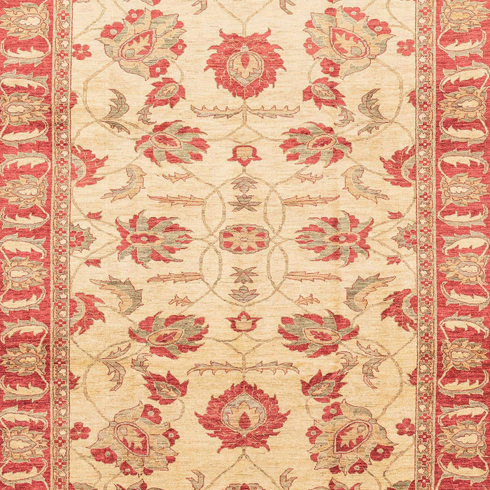 Machine Washable Abstract Bright Orange Rug, wshabs3350