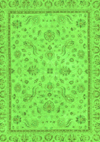 Oriental Green Traditional Rug, abs3351grn