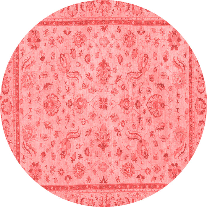 Machine Washable Oriental Red Traditional Rug, wshabs3351red