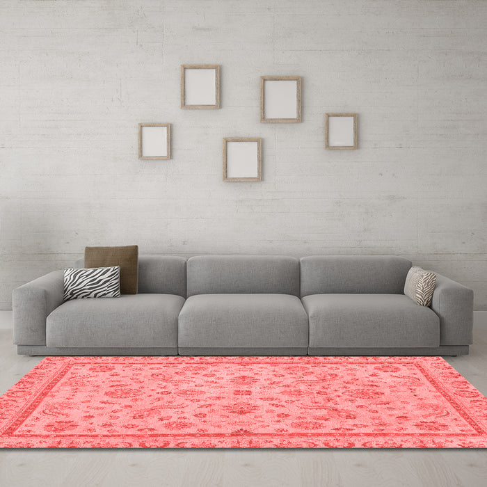Traditional Red Washable Rugs