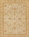 Machine Washable Abstract Yellow Rug, wshabs3351