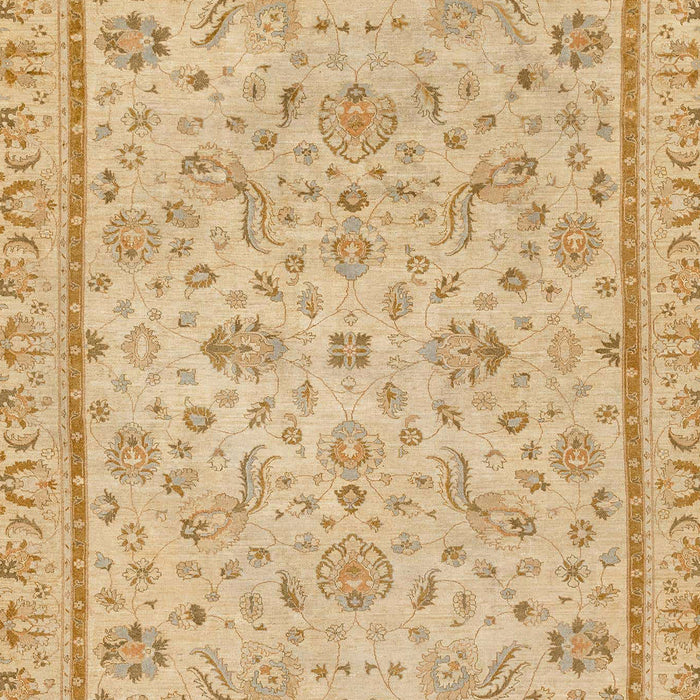 Machine Washable Abstract Yellow Rug, wshabs3351