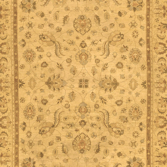 Machine Washable Oriental Brown Traditional Rug, wshabs3351brn