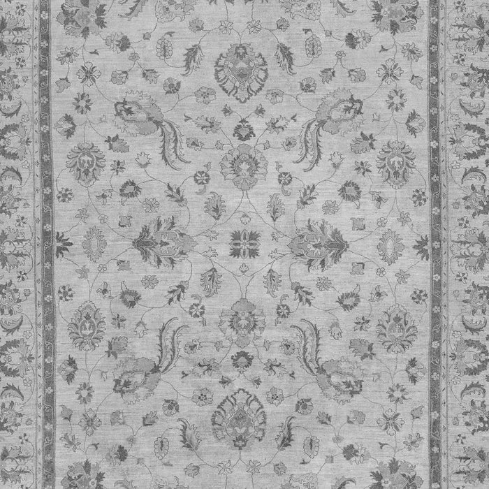 Machine Washable Oriental Gray Traditional Rug, wshabs3351gry