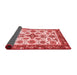 Abstract Red Modern Area Rugs