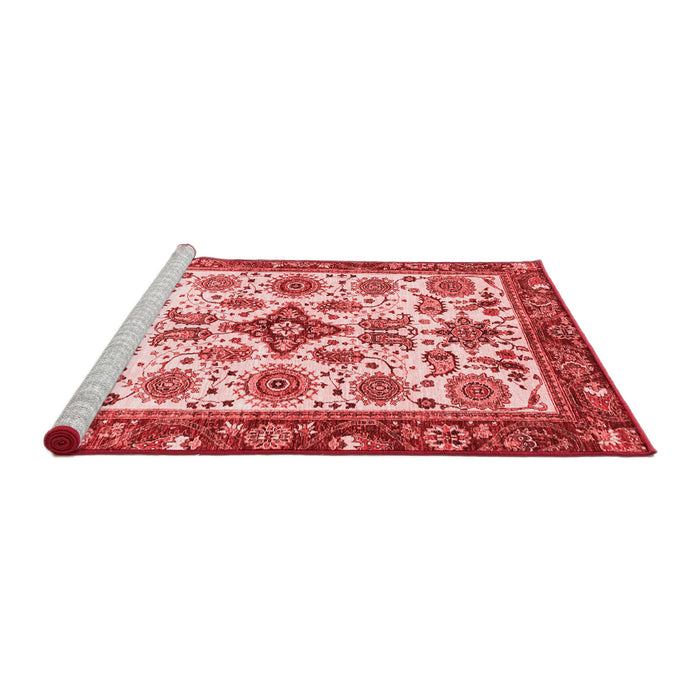 Modern Red Washable Rugs