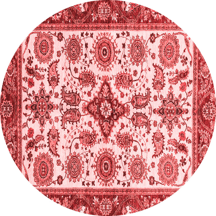 Abstract Red Modern Rug, abs3352red