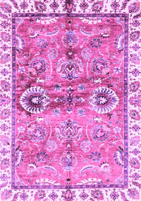 Oriental Purple Traditional Rug, abs3353pur