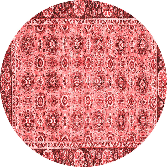 Machine Washable Abstract Red Modern Rug, wshabs3354red