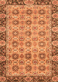 Abstract Orange Modern Rug, abs3354org