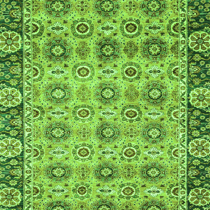 Machine Washable Abstract Green Modern Area Rugs, wshabs3354grn