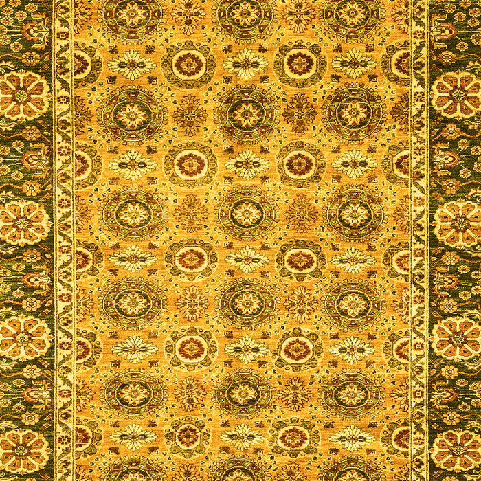 Abstract Yellow Modern Rug, abs3354yw