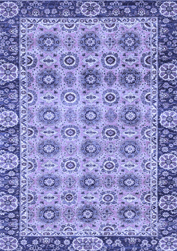 Abstract Blue Modern Rug, abs3354blu