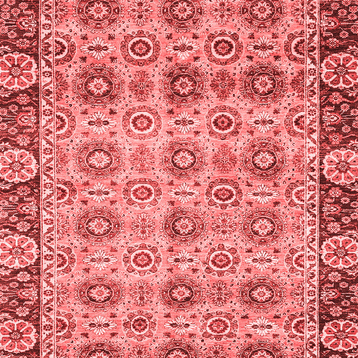 Machine Washable Abstract Red Modern Rug, wshabs3354red