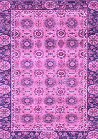 Abstract Purple Modern Rug, abs3354pur