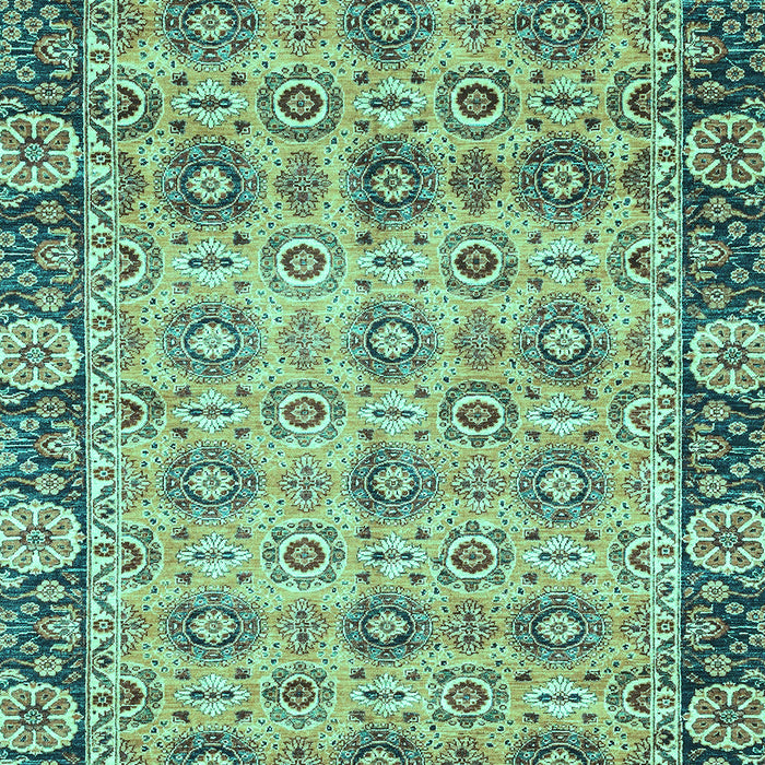 Machine Washable Abstract Turquoise Modern Area Rugs, wshabs3354turq