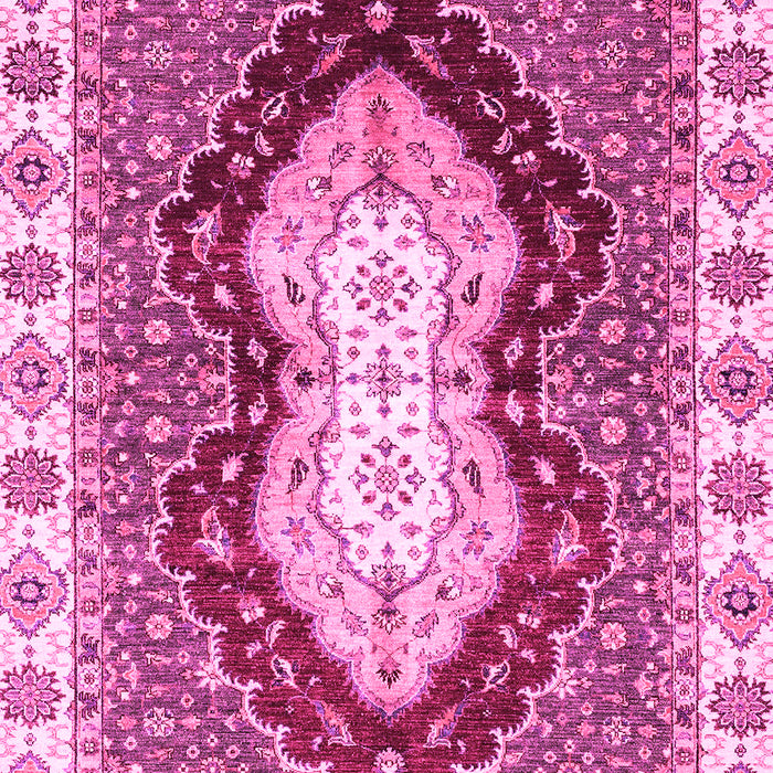 Machine Washable Abstract Pink Modern Rug, wshabs3355pnk