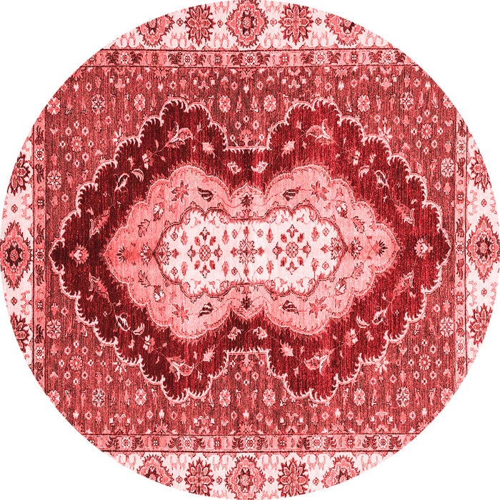 Machine Washable Abstract Red Modern Rug, wshabs3355red