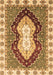 Machine Washable Abstract Brown Modern Rug, wshabs3355brn