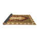 Sideview of Abstract Brown Modern Rug, abs3355brn