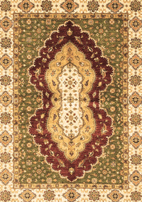 Abstract Brown Modern Rug, abs3355brn