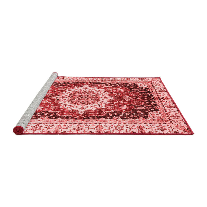 Modern Red Washable Rugs