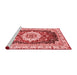 Modern Red Washable Rugs