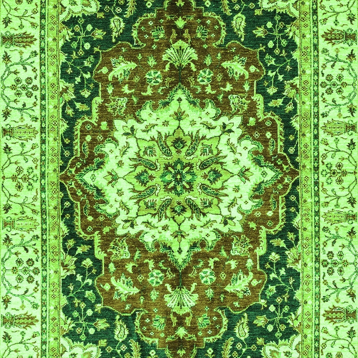 Abstract Green Modern Rug, abs3356grn