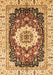 Machine Washable Abstract Brown Modern Rug, wshabs3356brn