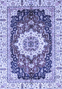 Abstract Blue Modern Rug, abs3356blu