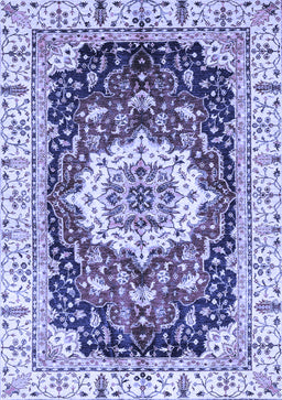 Abstract Blue Modern Rug, abs3356blu