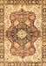 Abstract Brown Modern Rug, abs3357brn