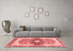 Modern Red Washable Rugs