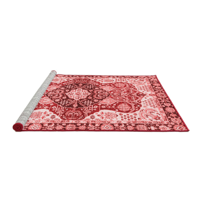 Modern Red Washable Rugs