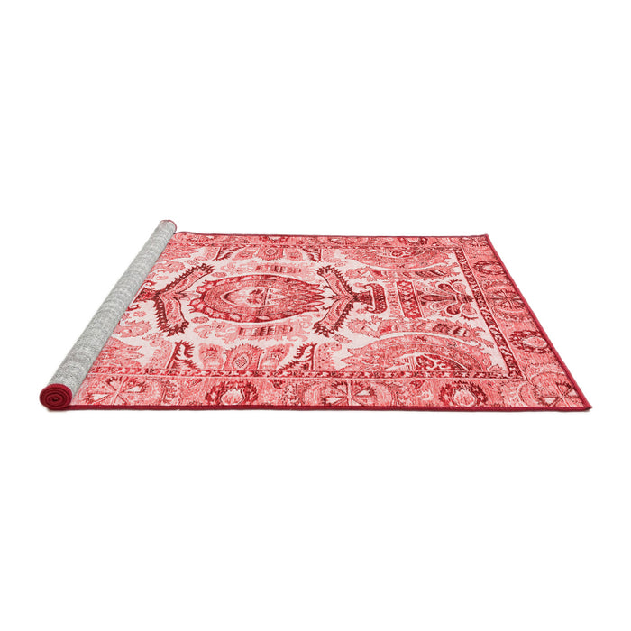 Modern Red Washable Rugs