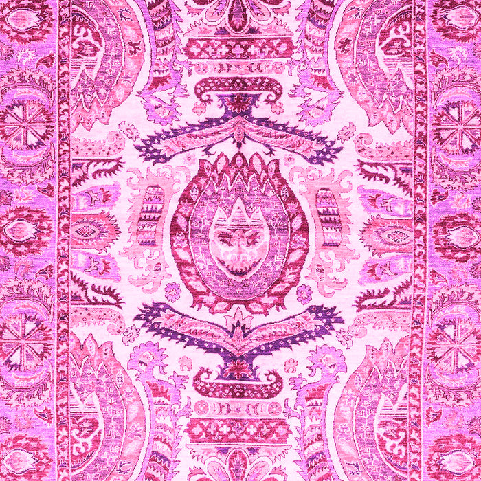 Machine Washable Abstract Pink Modern Rug, wshabs3358pnk