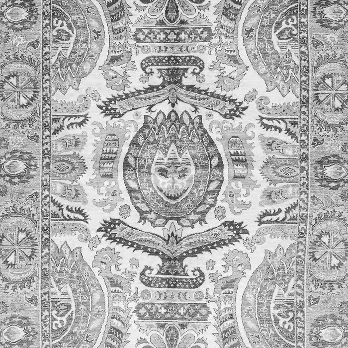 Abstract Gray Modern Rug, abs3358gry