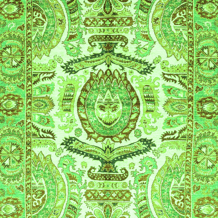 Abstract Green Modern Rug, abs3358grn