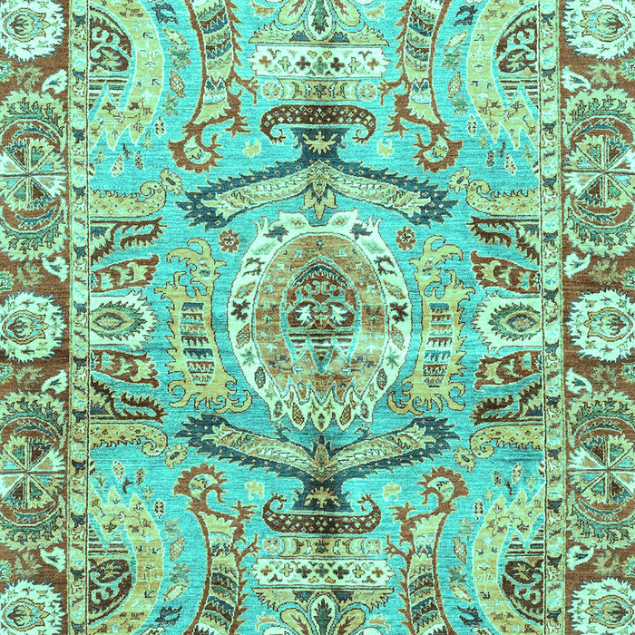 Abstract Turquoise Modern Rug, abs3359turq