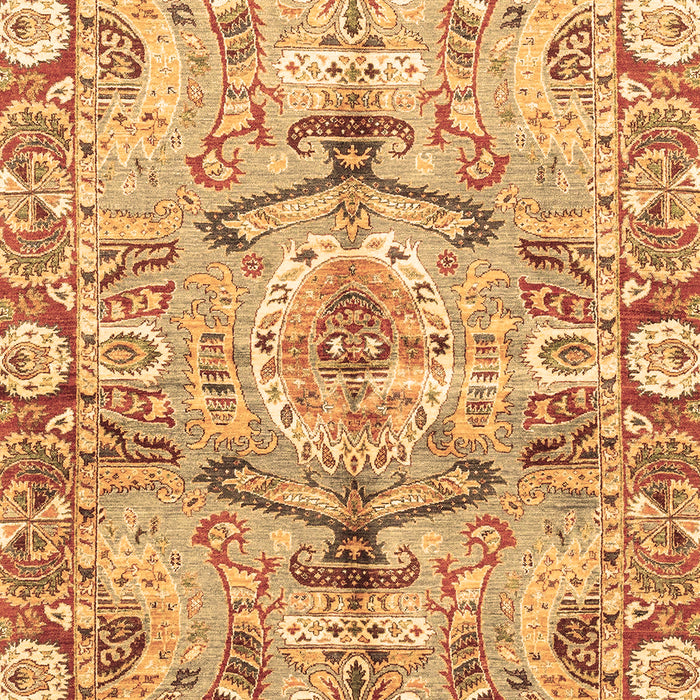 Abstract Brown Modern Rug, abs3359brn