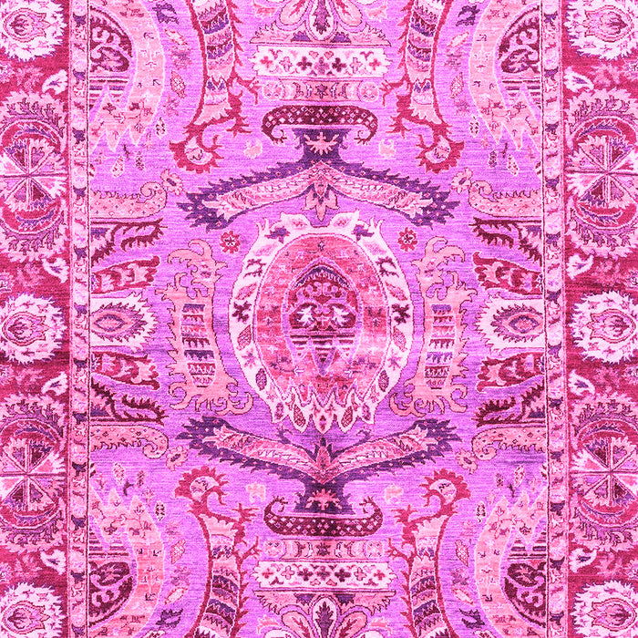 Machine Washable Abstract Pink Modern Rug, wshabs3359pnk