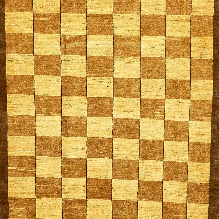 Machine Washable Abstract Sedona Brown Rug, wshabs335