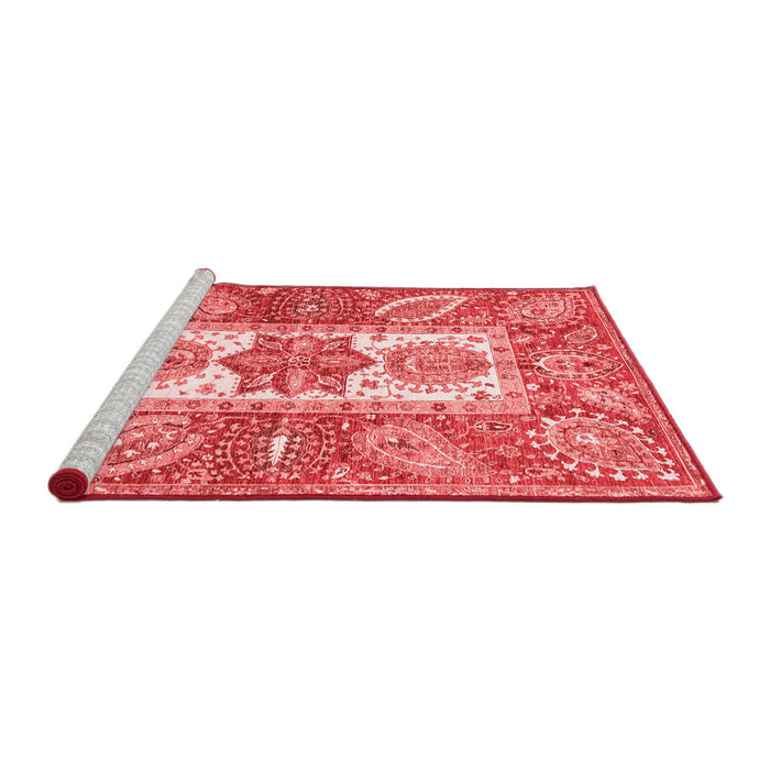 Modern Red Washable Rugs
