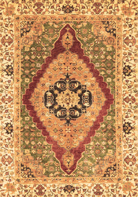 Abstract Brown Modern Rug, abs3361brn